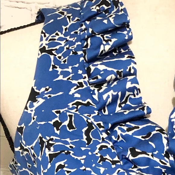 Taylor Ruffled Neck Sheath Dress - Picture 2 of 5